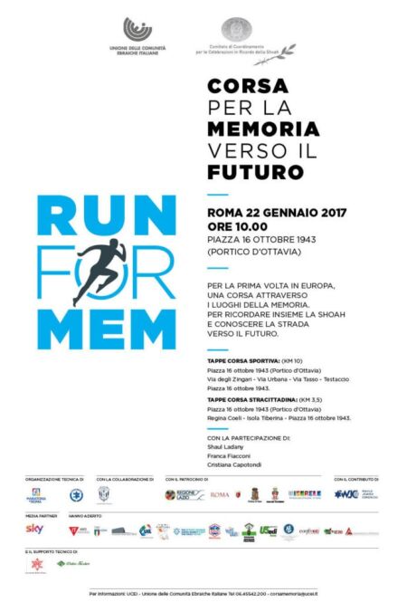 Corsa per la Memoria verso il Futuro – Run for Mem
