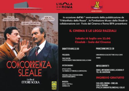 Il cinema e le Leggi Razziali