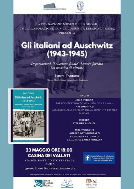 Presentazione libro “Gli italiani ad Auschwitz (1943-1945)”