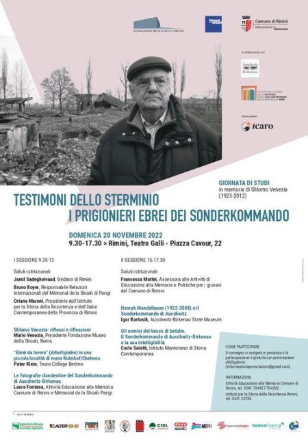 Primo Convegno in Italia sui Sonderkommando al Teatro Galli: Una Giornata di Studio Internazionale